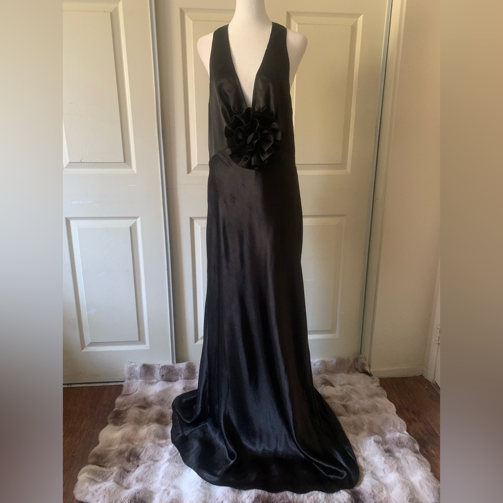 Xscape Black Maxi Dress